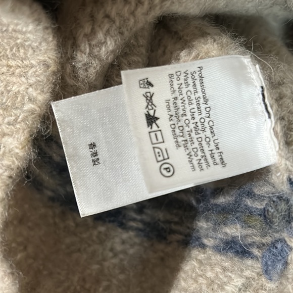 Vintage Eddie Bauer Heritage Wool Fisherman Crewneck Sweater Men's XL - Picture 6 of 7